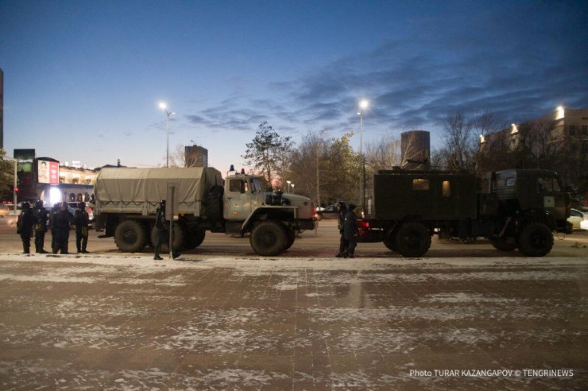 Шесть блокпостов выставили вокруг Нур-Султана