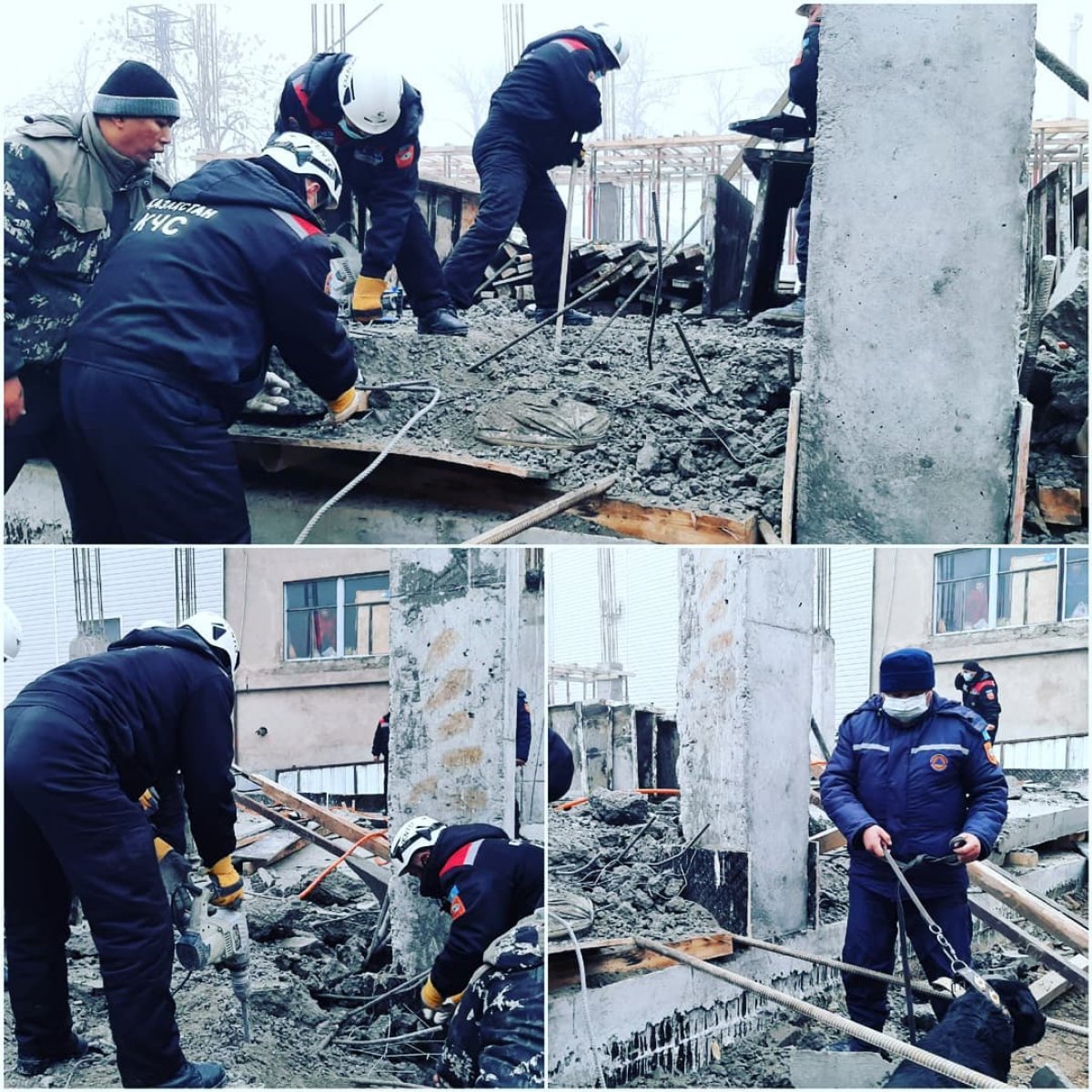 Рабочий погиб на стройке в Шымкенте