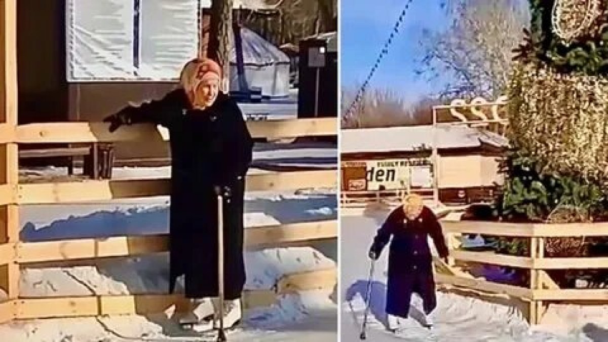 83-летняя фигуристка из Караганды покорила Казнет