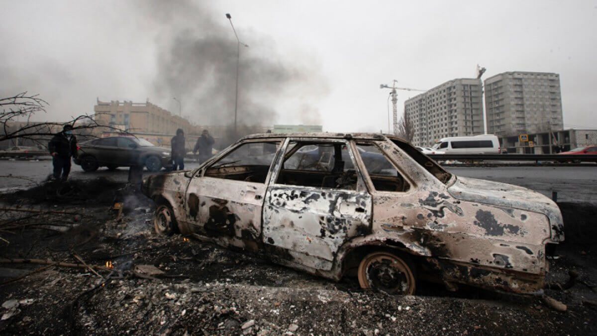 Поджог авто в липецке