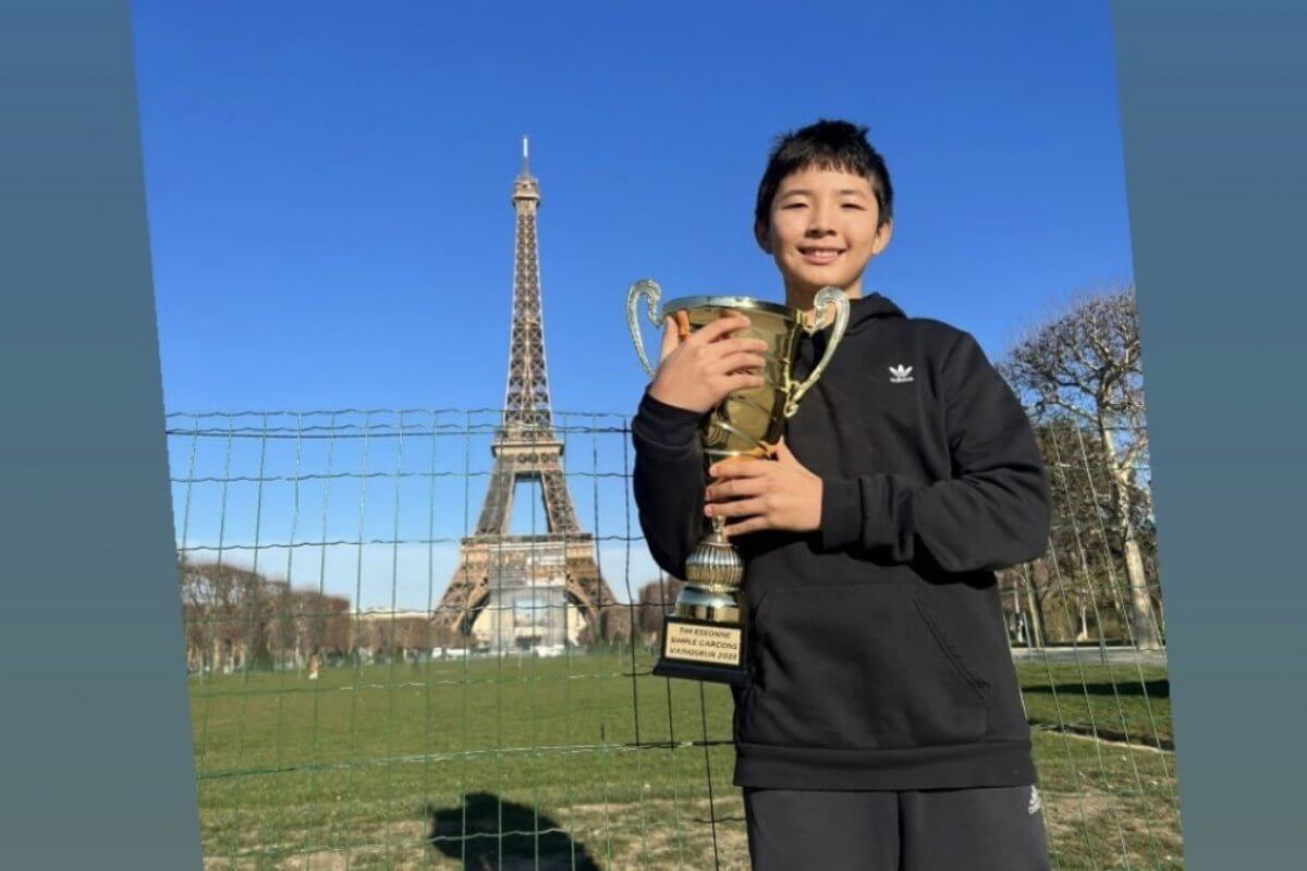 Третий месяц лидирует в мировом рейтинге 14-летний теннисист из Казахстана