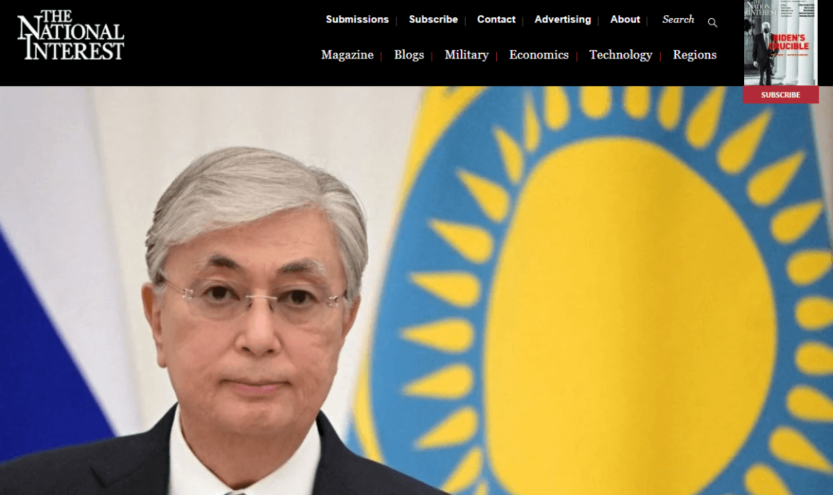 The National Interest: Казахстан о справедливом урегулировании конфликта России и Украины