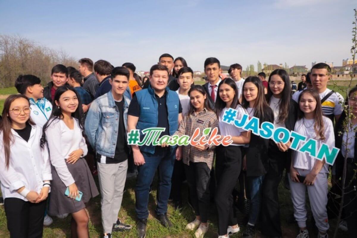TazaLike в Шымкенте: Асхат Оралов дал старт эко-акции