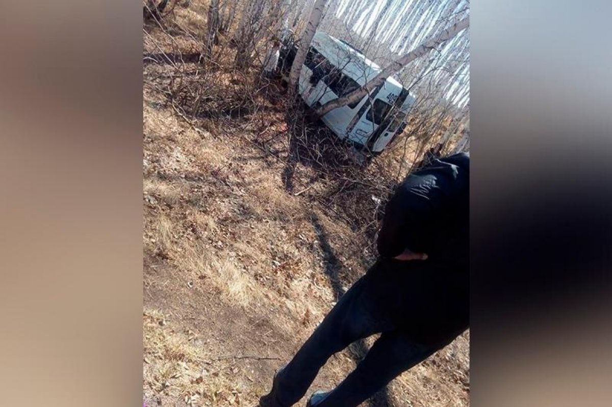 "Газель" вылетела с трассы в СКО. 16-летняя студентка погибла