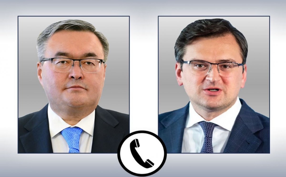 Телефонный разговор провели главы МИД Казахстана и Украины