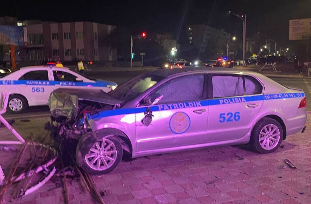 Пострадавший в ДТП с полицейским авто госпитализирован в Актау