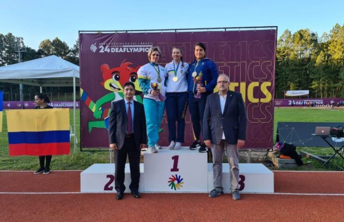 "Серебро" и "бронзу" добавили в копилку казахстанцы на Сурдлимпийских играх