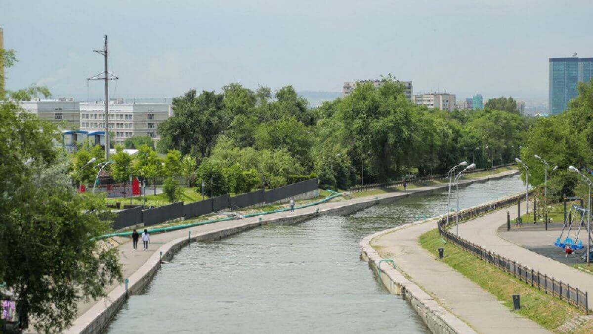 Тонущего подростка вытащили из реки полицейские в Алматы
