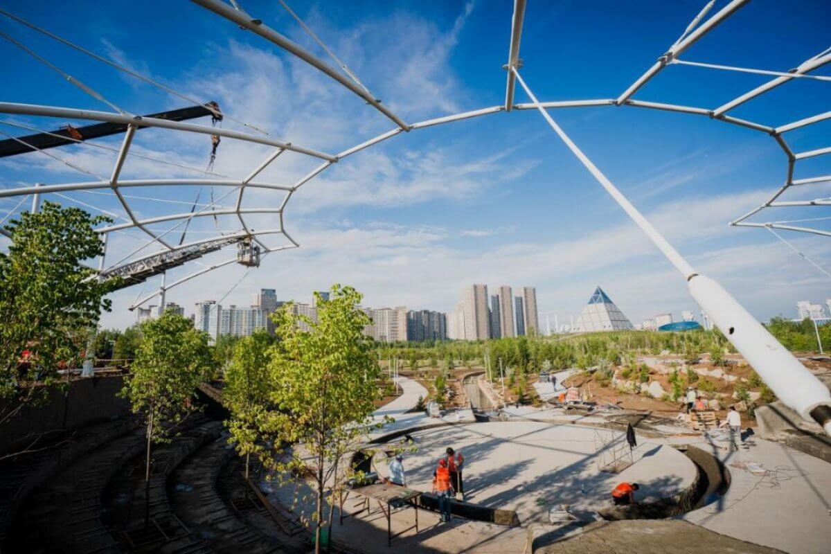 Амфитеатр в парке откроют этим летом Нур-Султане