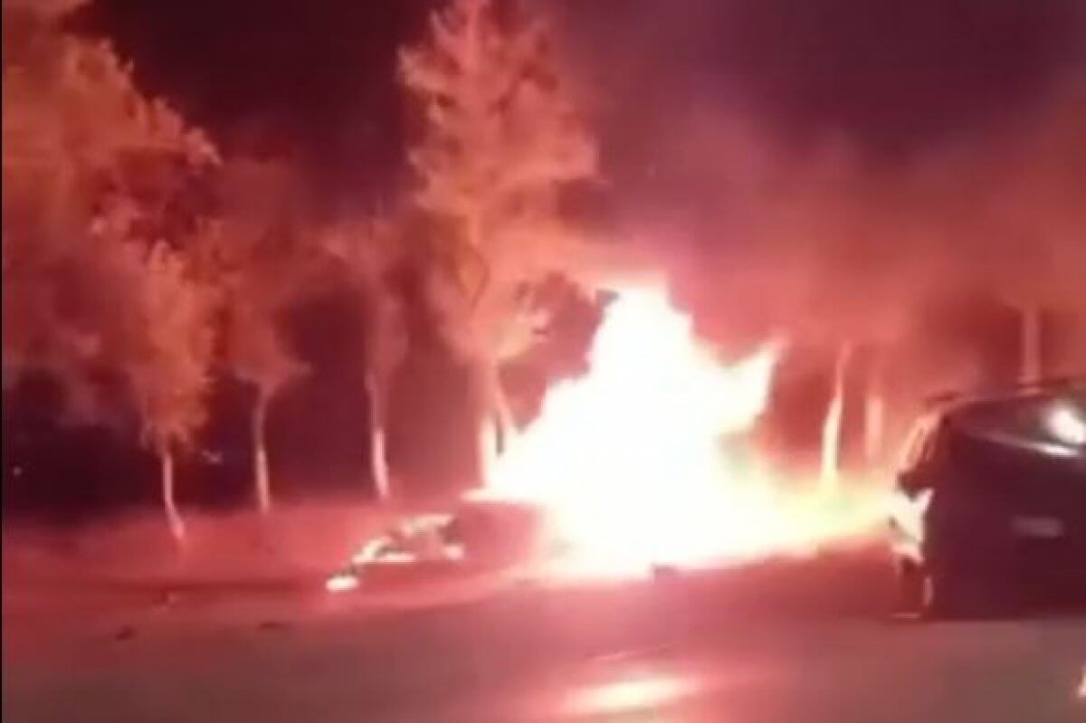Девушка сгорела заживо в ДТП в Жамбылской области (ВИДЕО)