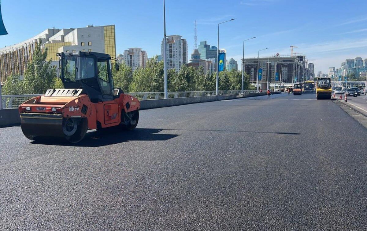 Мост по Сарайшык в столице будут ремонтировать до конца октября