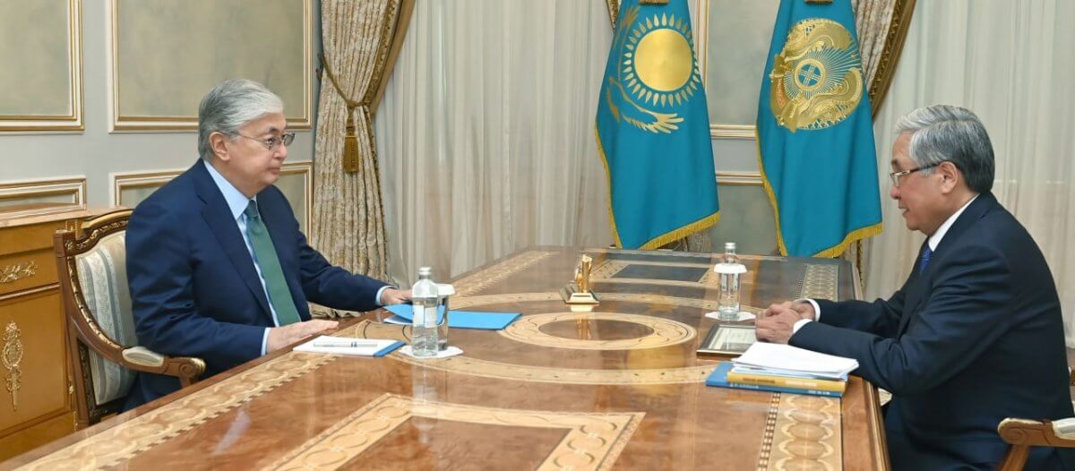 Токаев принял писателя и журналиста Жабала Ергалиева