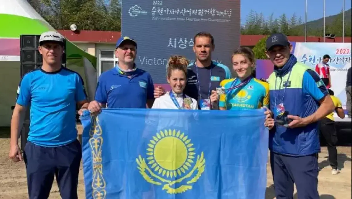 Казахстан завоевал "золото" и "серебро" на чемпионате Азии по маунтинбайку