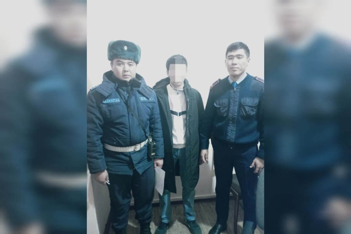 Гвардейцы спасли от гибели 19-летнего парня в Шымкенте