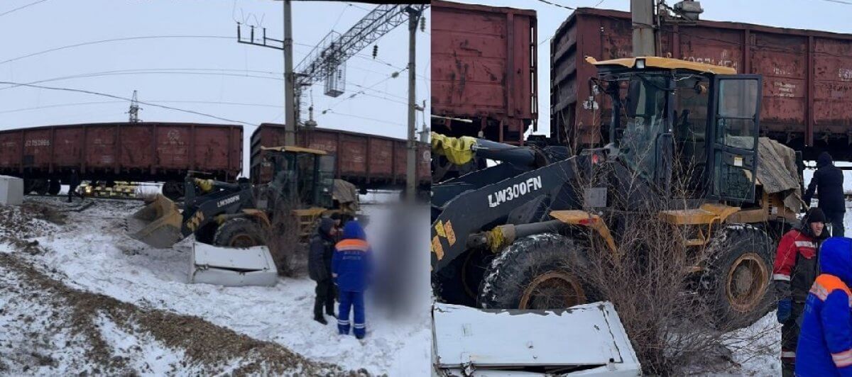 Водитель погрузчика погиб, столкнувшись с электровозом, близ Экибастуза