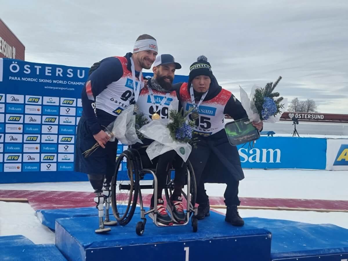 Казахстанский паралыжник завоевал бронзу на чемпионате мира в Швеции