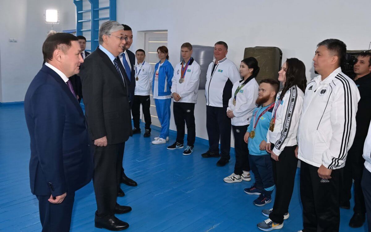 Президент посетил специализированную ДЮСШ в Степногорске