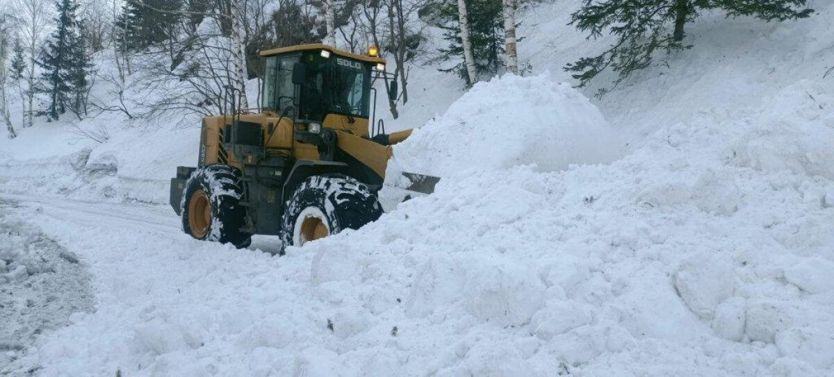 Дороги закрыты в четырёх областях Казахстана