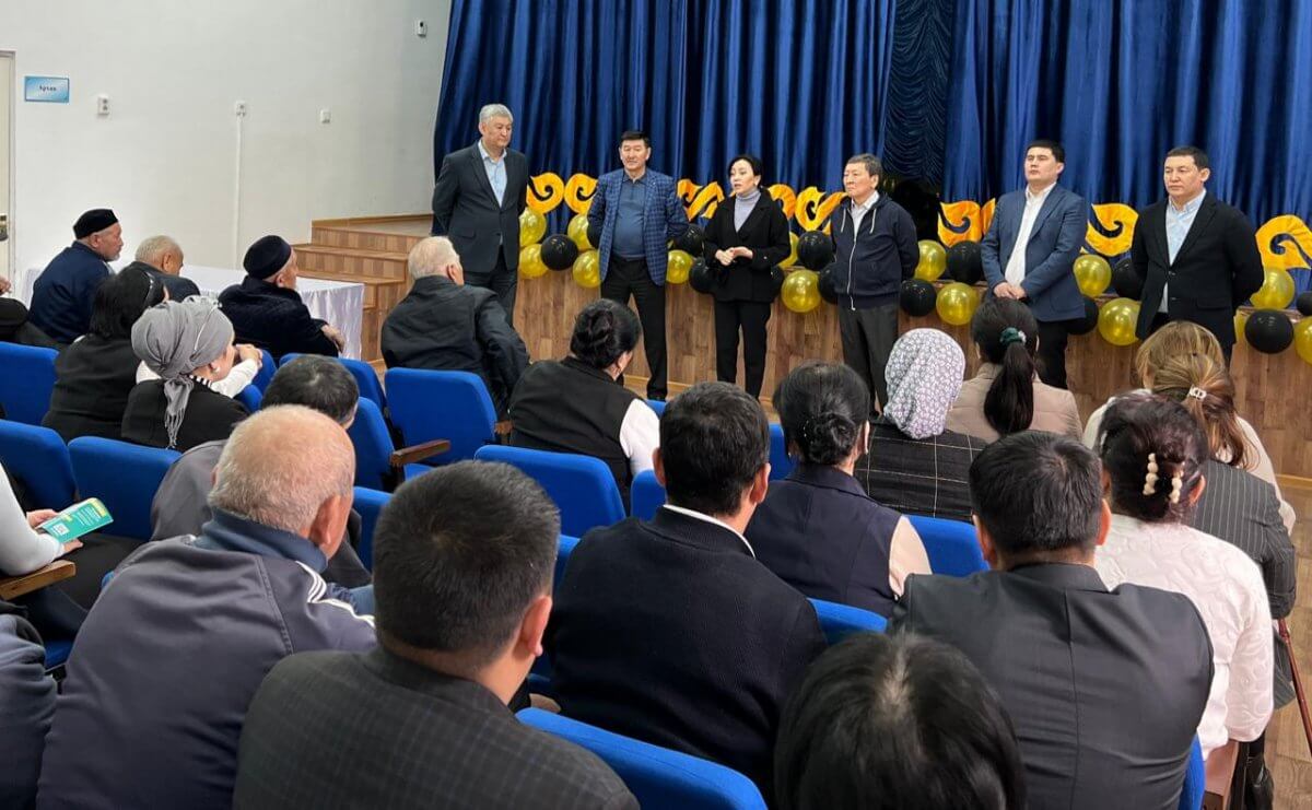 Встречи в отдаленных населенных пунктах проводят аманатовцы с избирателями