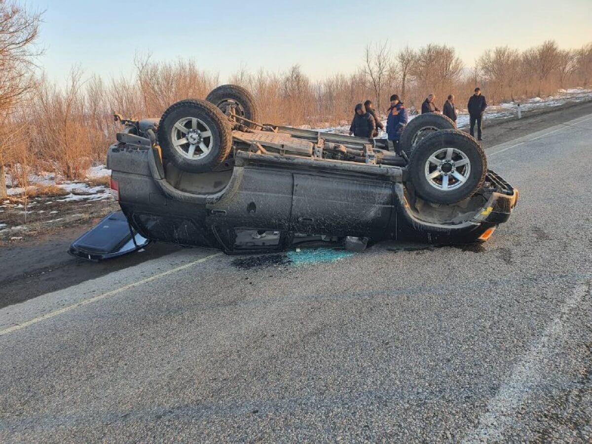 Грудной малыш и пожилая женщина пострадали в ДТП в Талдыкоргане