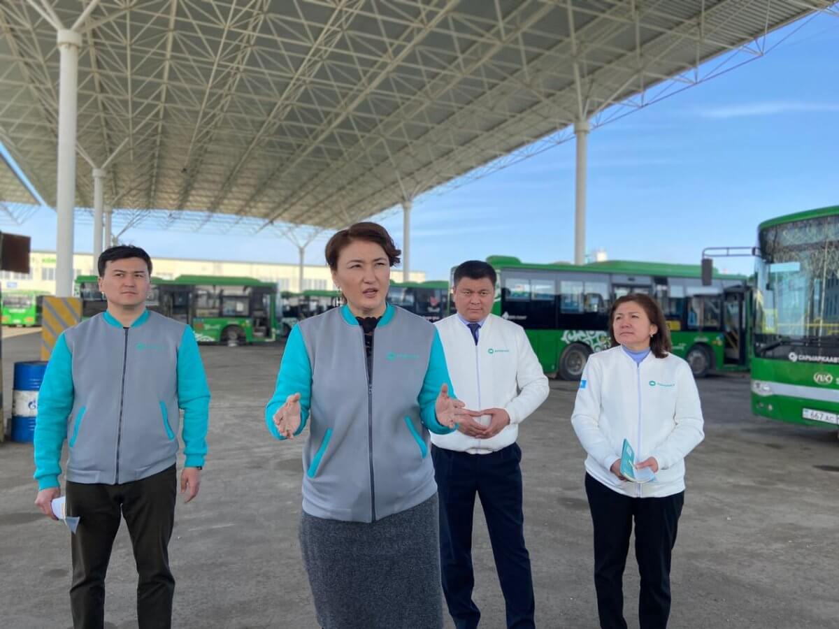 Аманатовцы встретились с компанией Shymkent-BUS