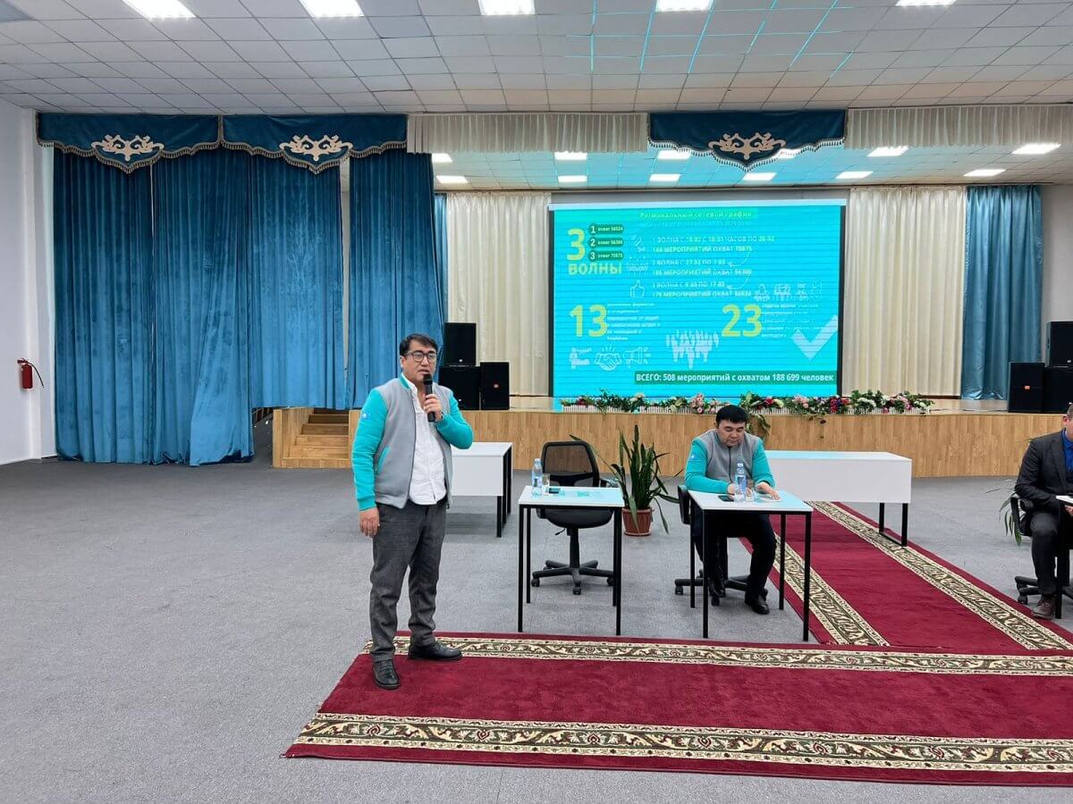 Кандидаты от AMANAT встретились со столичными педагогами