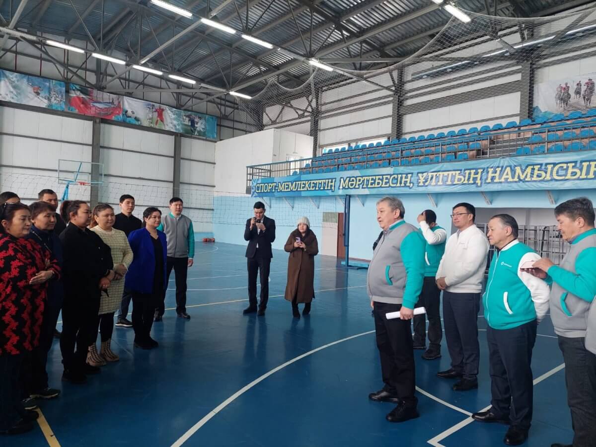 Члены регионального предвыборного штаба от AMANAT побывали в Улытауском районе