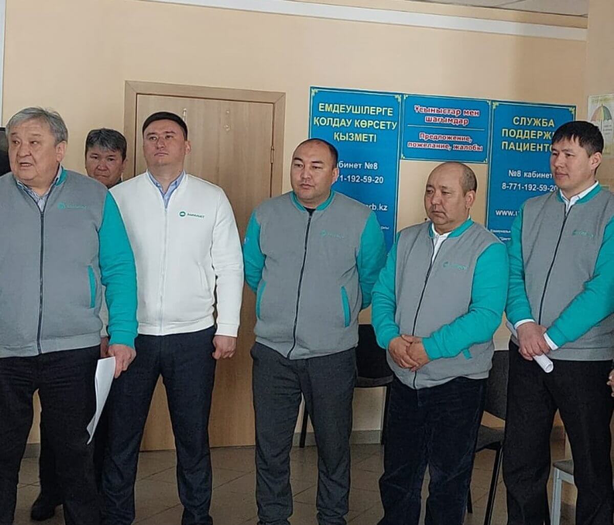 Кандидаты в депутаты посетили районную больницу в Улытау