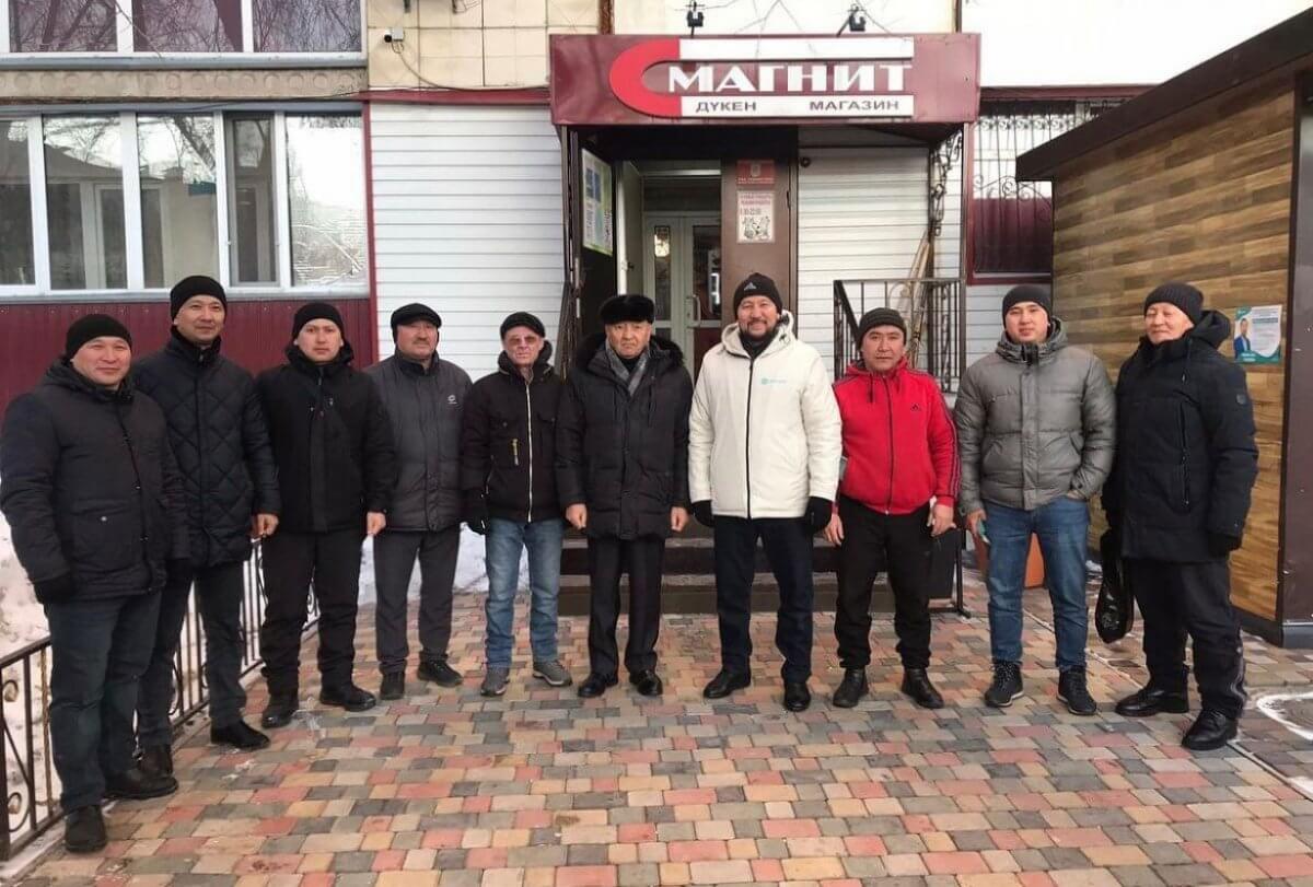 С избирателями встретился кандидат от партии AMANAT в Караганде