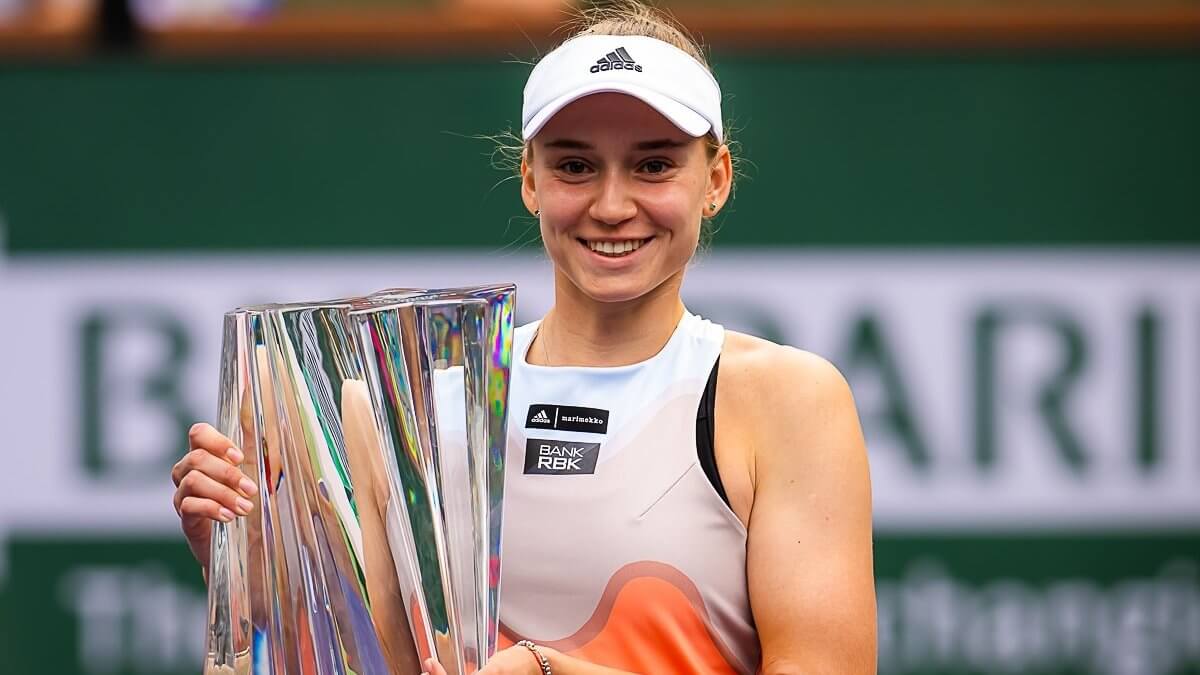 На седьмое место в рейтинге WTA поднялась Рыбакина после победы на турнире "Мастерс"