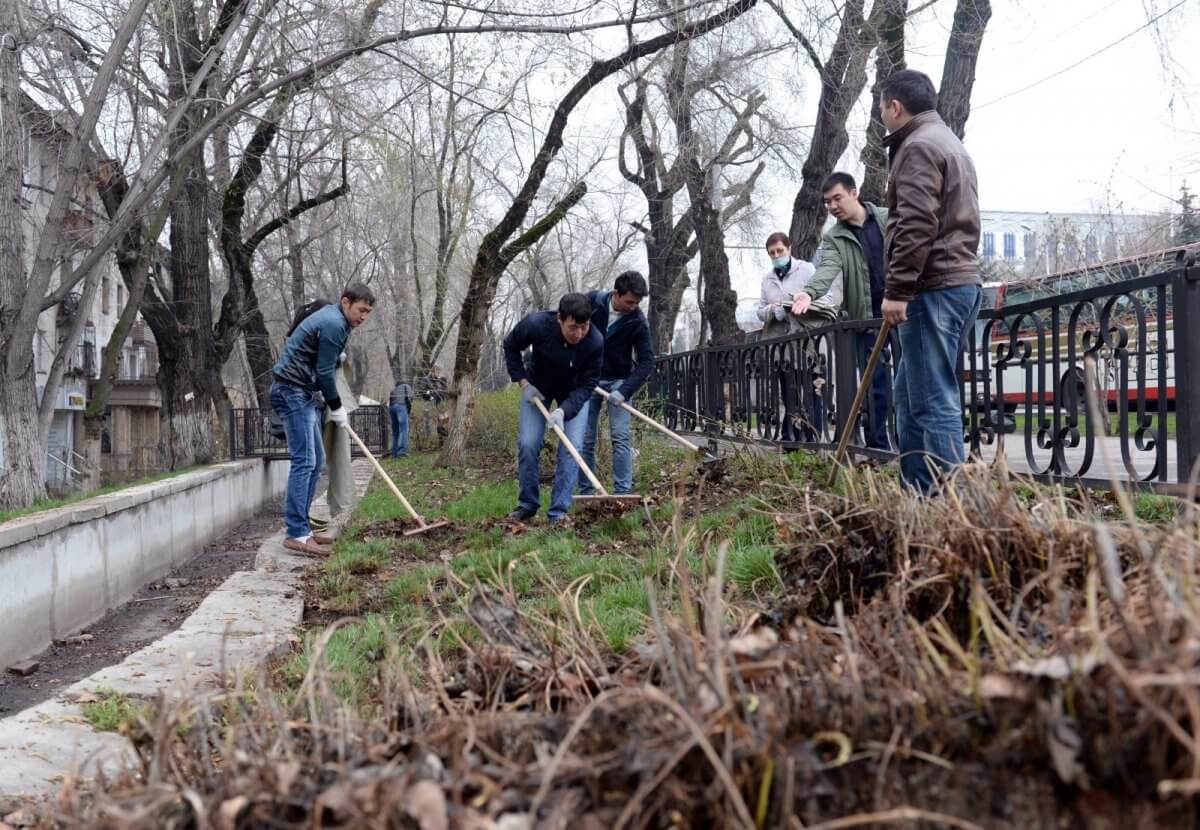 В Алматы пройдёт общегородской субботник