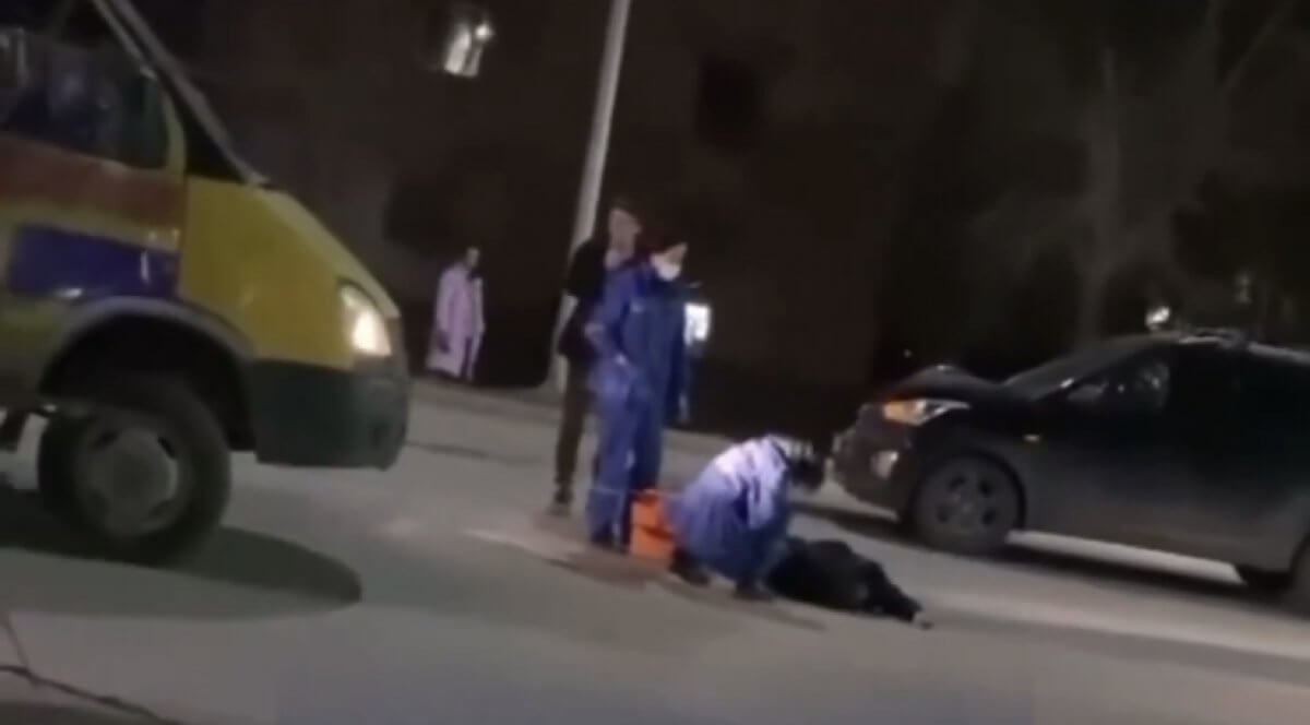 Мужчину сбили насмерть в Темиртау (ВИДЕО)