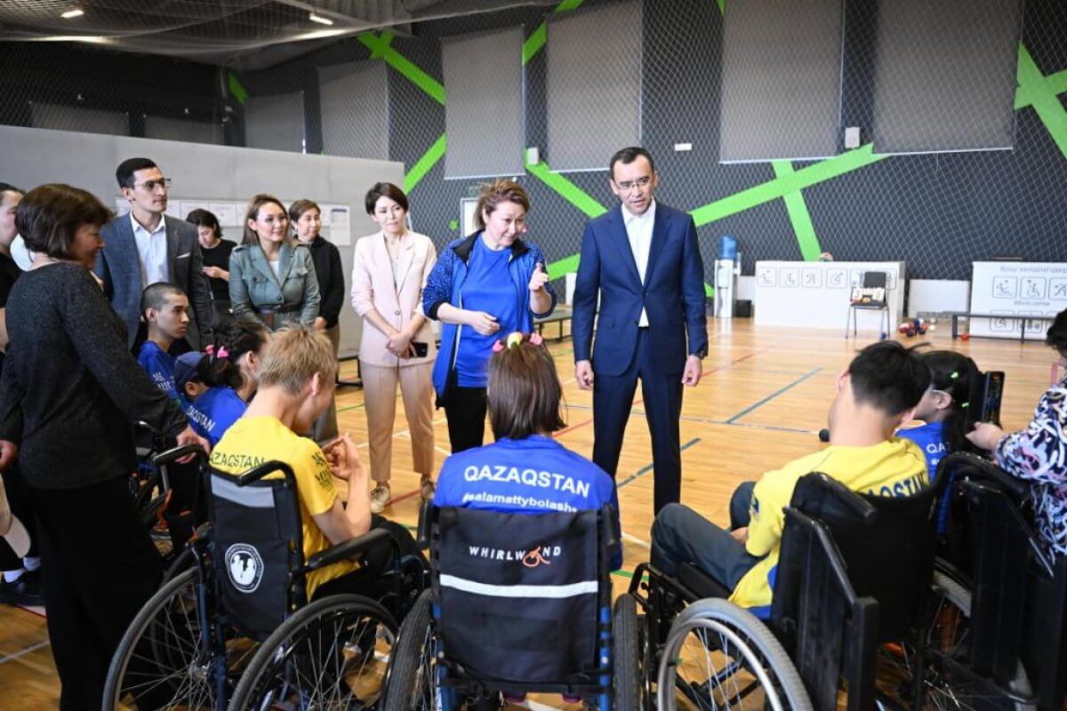 Стартовала подготовка спортсменов к чемпионату Казахстана по паралимпийскому бочча