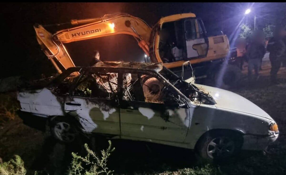 Пьяный мужчина угнал и сжег авто односельчанина в Туркестанской области