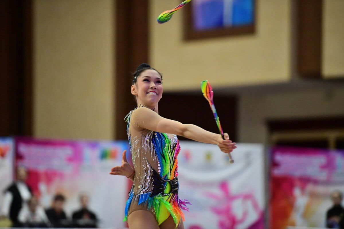 Серебро завоевала казахстанская гимнастка на чемпионате Азии на Филиппинах