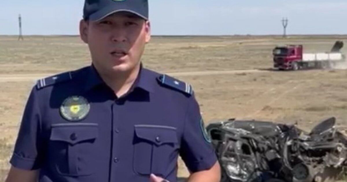 Семья из шести человек погибла в столкновении с автобусом в Атырау