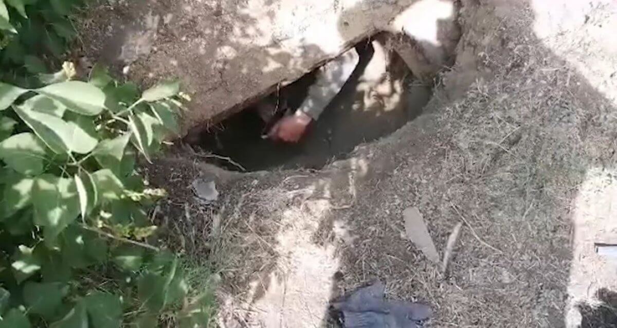 Сельчанин вырыл пролаз на неработающую шахту в своем дворе в Бестобе