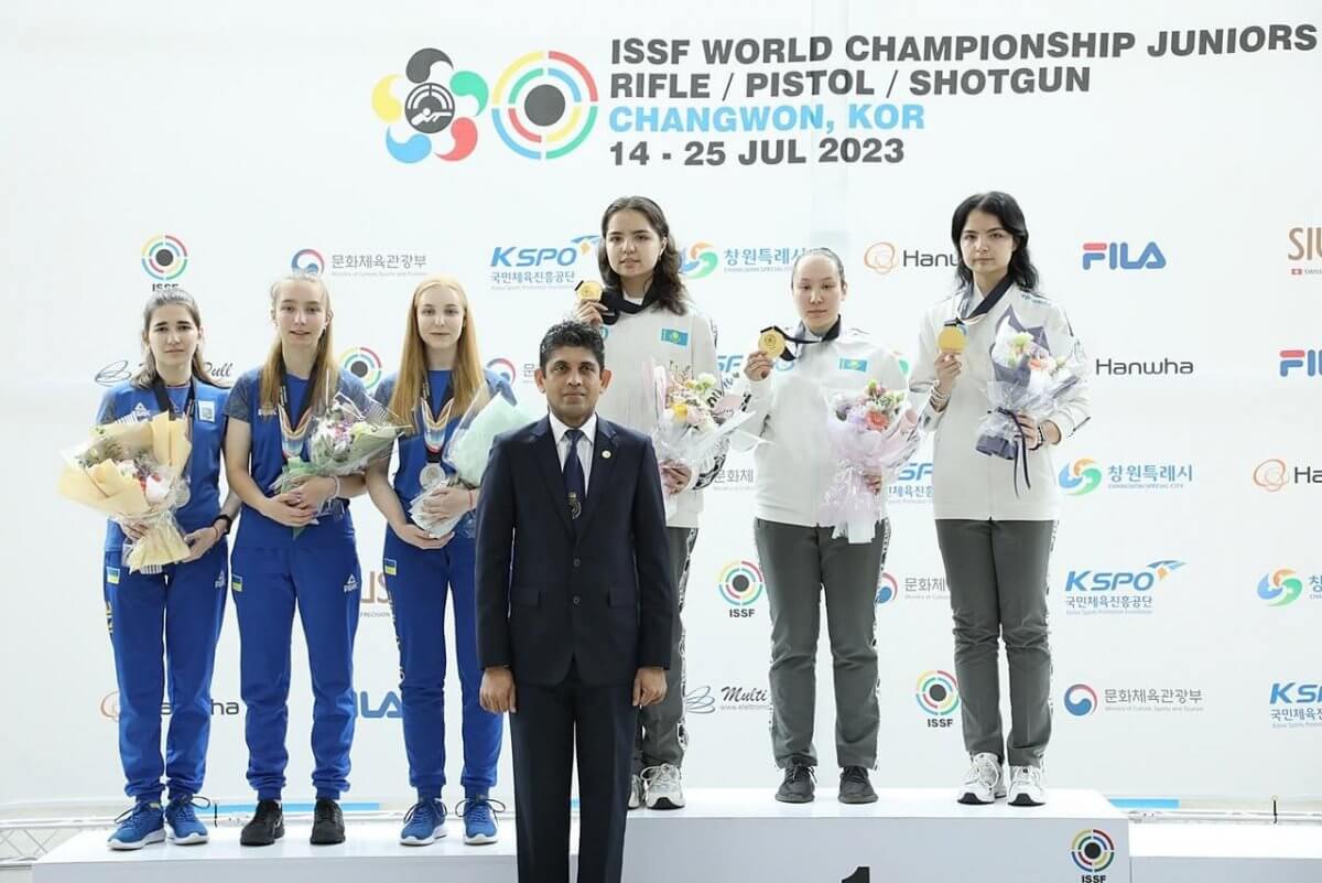 10 медалей завоевали казахстанские стрелки на чемпионате мира в Южной Корее