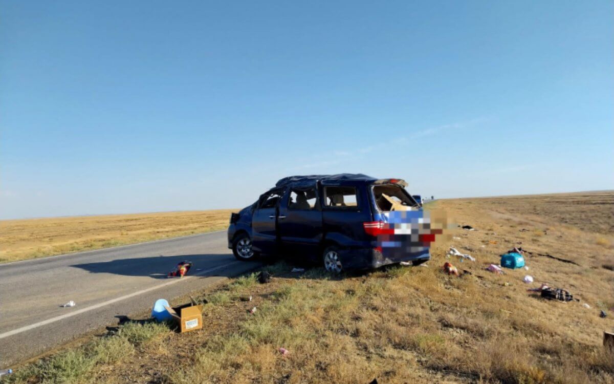 Два человека погибли в ДТП в Актюбинской области