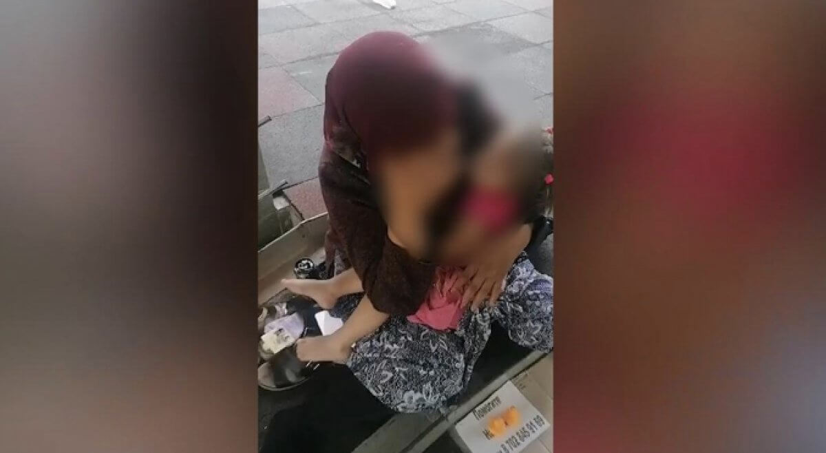Женщину с ребенком наказали за попрошайничество в Усть-Каменогорске