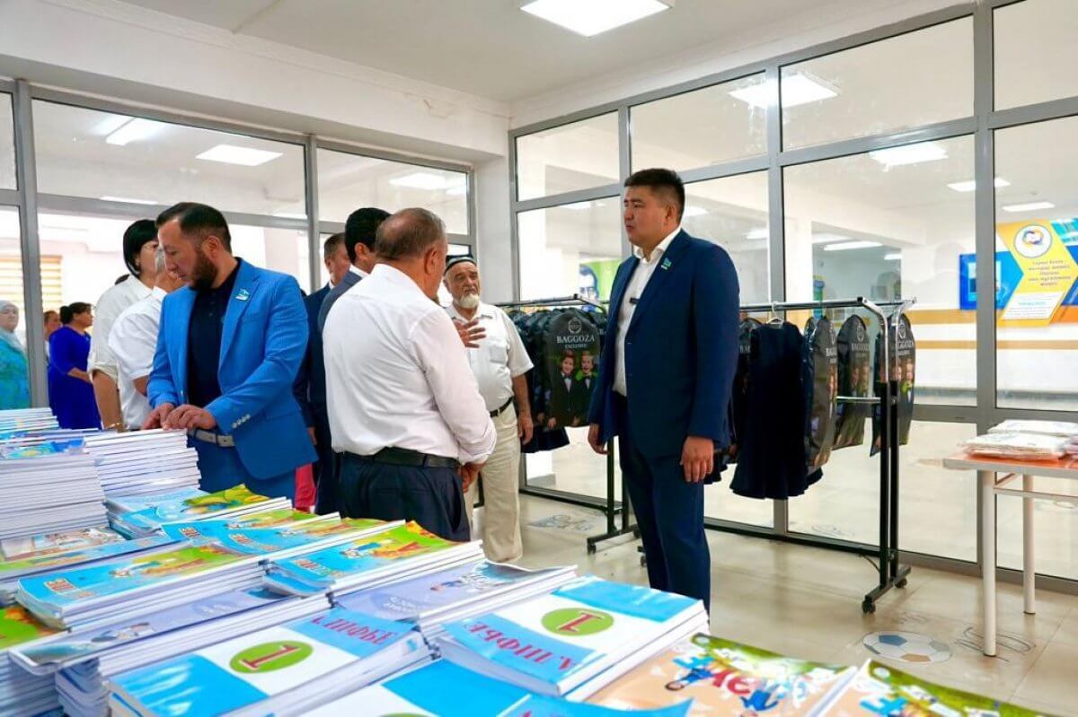 Новую школу открыли в Шымкенте