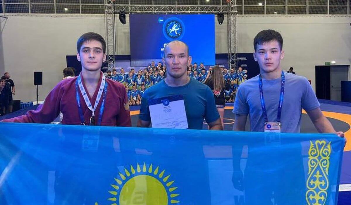 Акмолинец стал двукратным чемпионом мира по грэпплингу в Польше