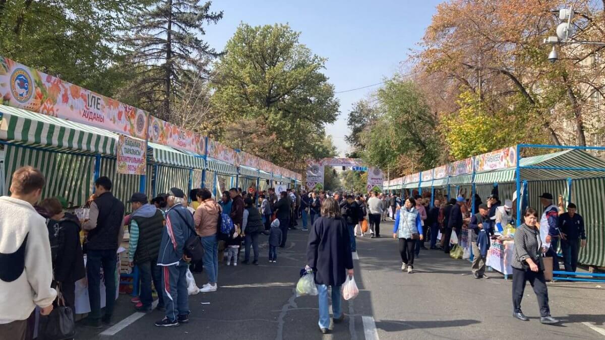Участок улицы перекроют из-за сельхозярмарки в Алматы