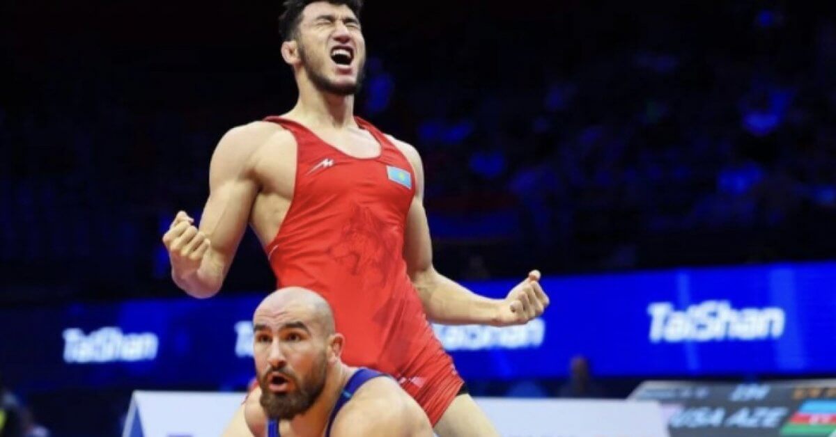 Казахстанец стал чемпионом мира по вольной борьбе