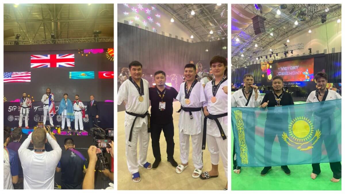Казахстанские параспортсмены стали призерами на ЧМ по таеквондо в Мексике