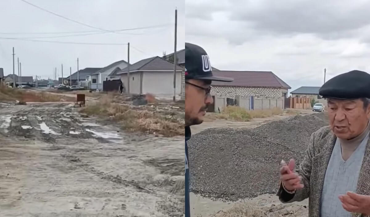 "Где дорога?": жители Атырау призывают к ответу акимат города