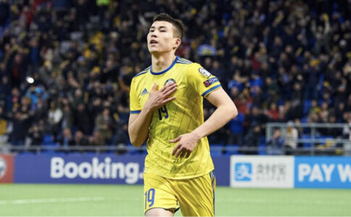 Бактиер Зайнутдинов назван лучшим бомбардиром в истории сборной Казахстана