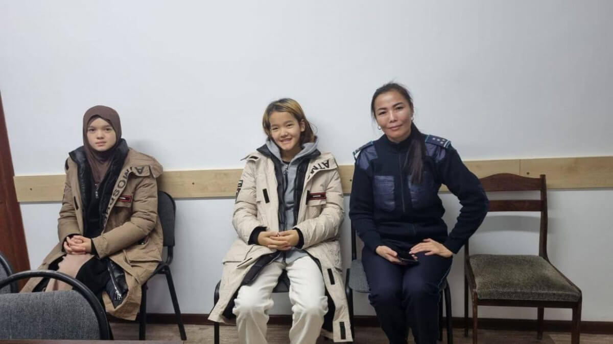 Пропавших сестер нашли в Актюбинской области