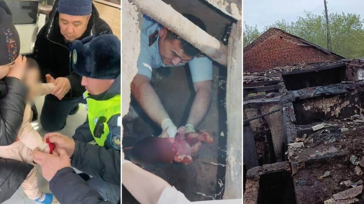Рисковали и возвращали к жизни: как казахстанские полицейские спасали детей