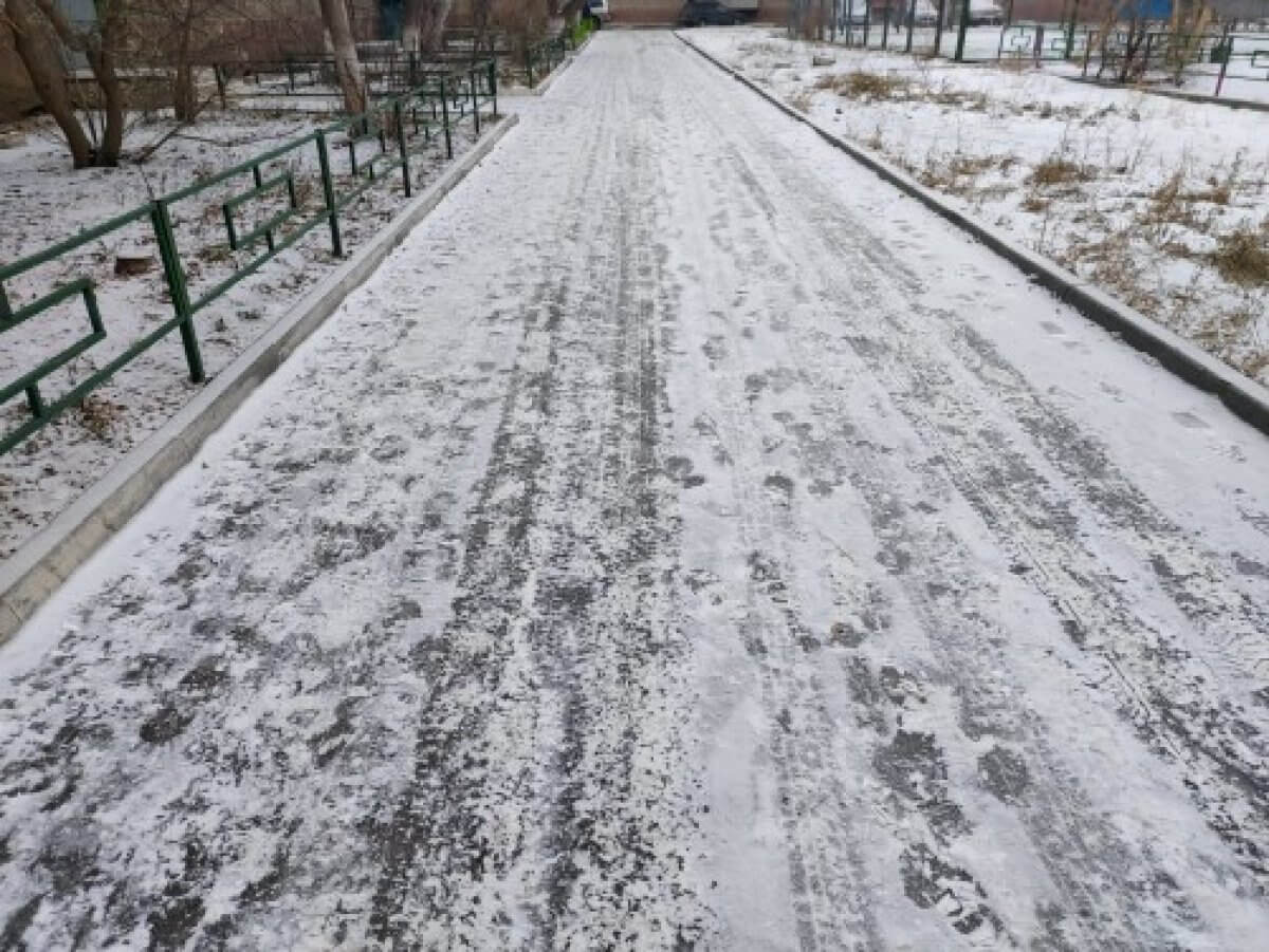 Гололед отправил в больницу 200 жителей Кокшетау